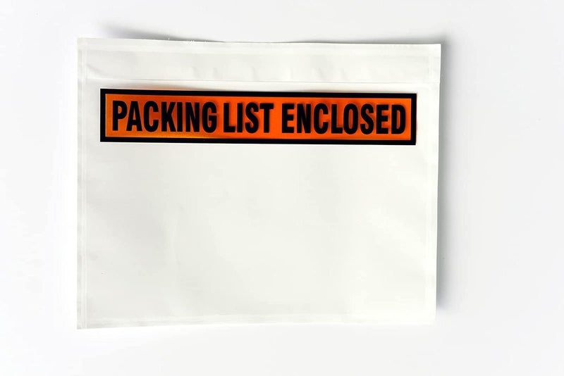 FEILONG PACKAGING 1000 Pcs Packing List Envelope Pouches 7.5 x 5.5 inch,packing envelopes for shipping and Mailing Pouch Enclosed Bags with Packing Slips Invoice Label (7.5 x 5.5 inch) - Image 2